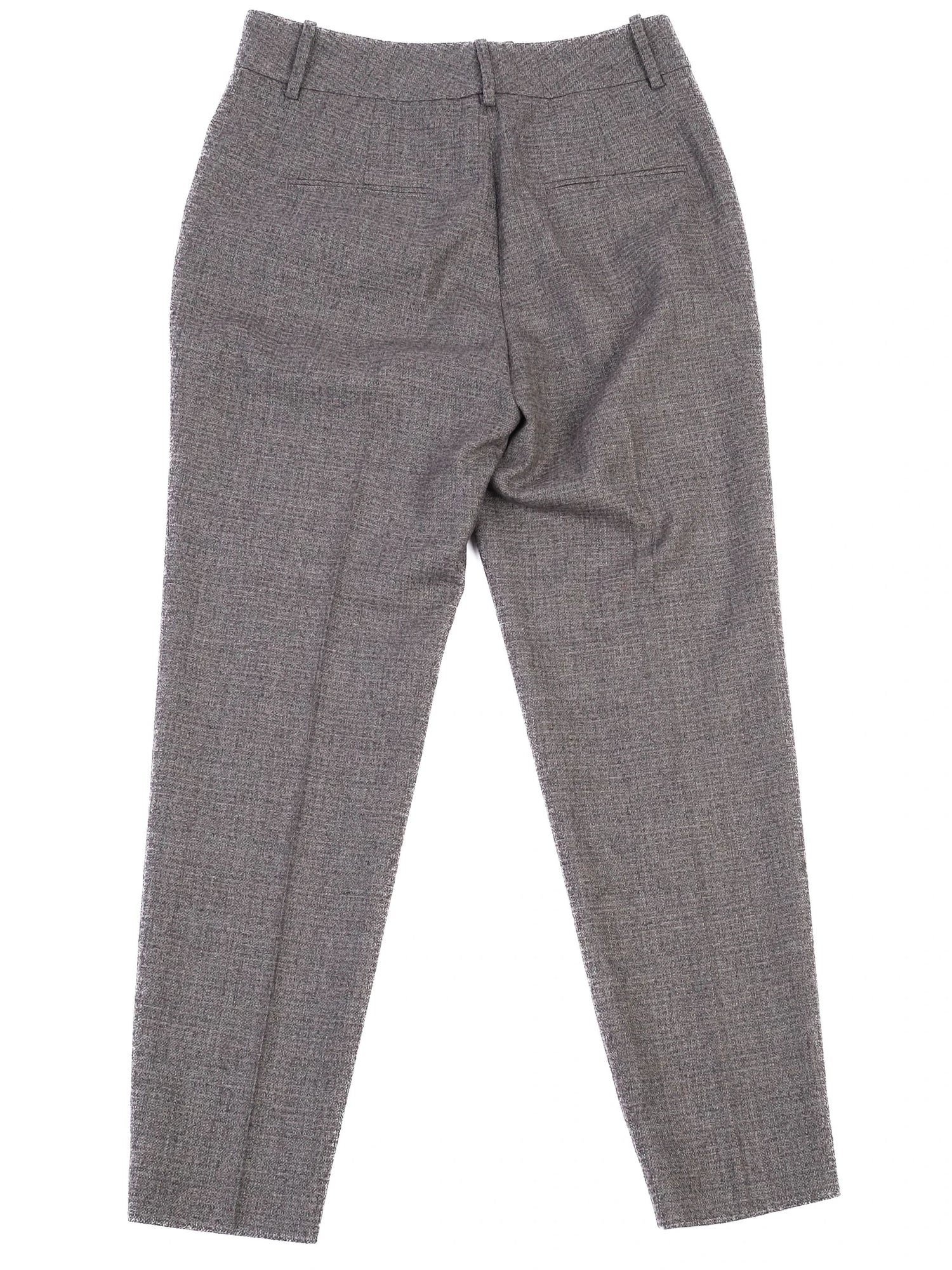 Peserico Gray Wool Pants Size L Excellent Condition Made in Italy