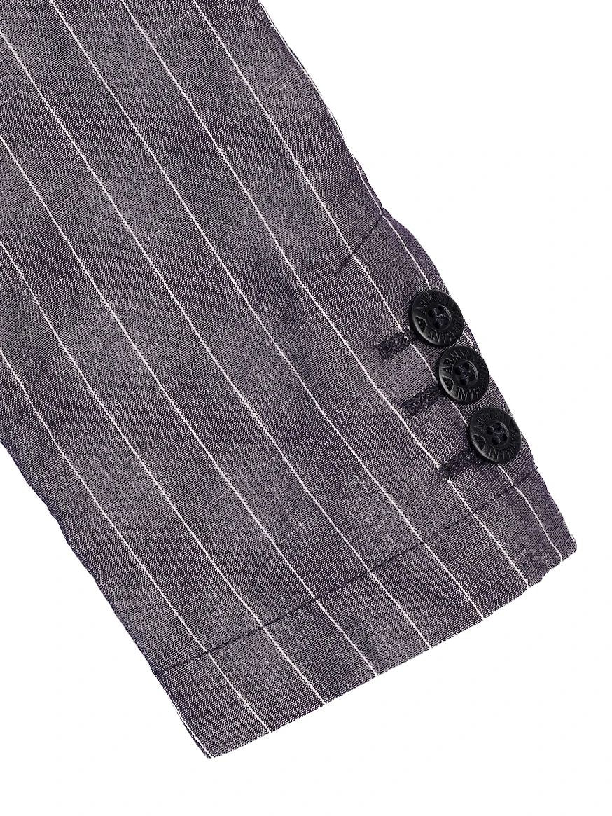 Excellent Armani Junior Pinstripe Blazer for Kids Size 8