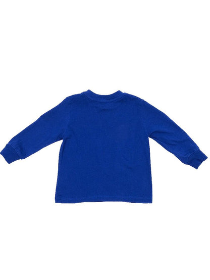 Polo Ralph Lauren Blue Cotton Long-Sleeve Shirt Size 9 Months