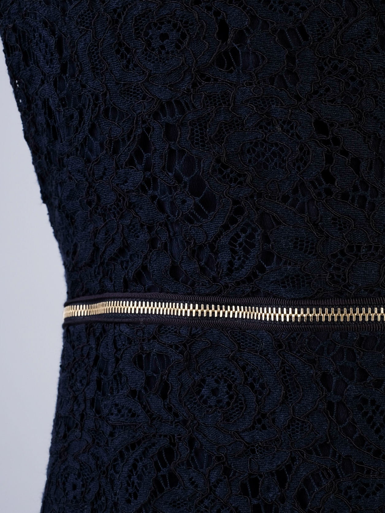 Excellent Burberry Blue Lace Dress Women&