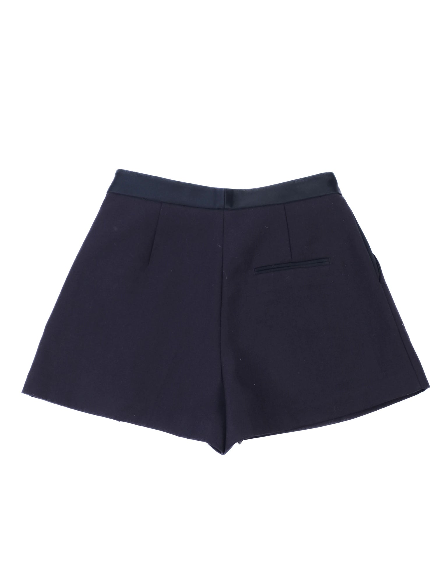 Excellent 3.1 Phillip Lim Black Wool Shorts Size XXS Women