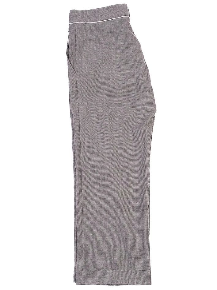 Excellent Stella McCartney Gray Pants Size M Textured Fabric