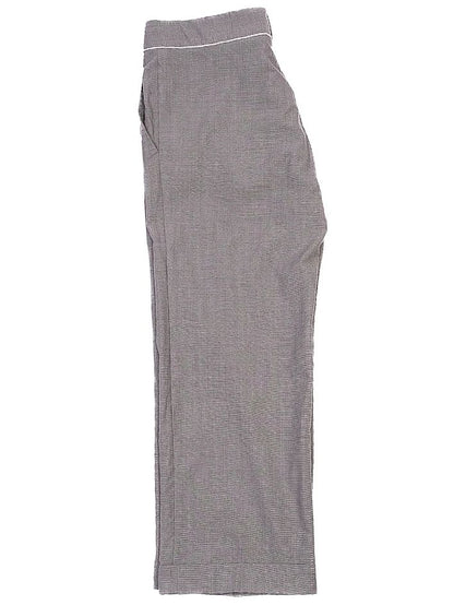 Excellent Stella McCartney Gray Pants Size M Textured Fabric