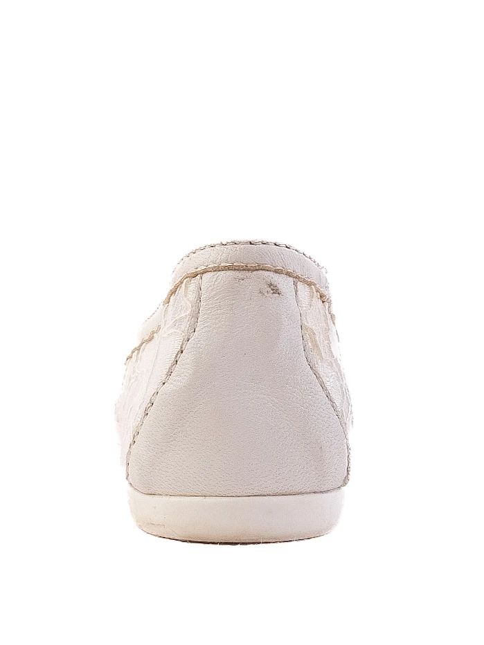 EXCELLENT Elie Saab White Lace Flats for Kids Size 31