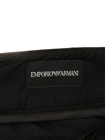 Excellent Emporio Armani Black Viscose Pants Size L for Women