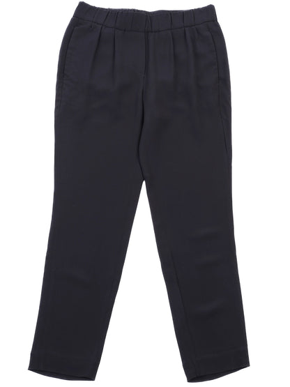 Excellent Brunello Cucinelli Gray Silk Pants Size S Made in Italy