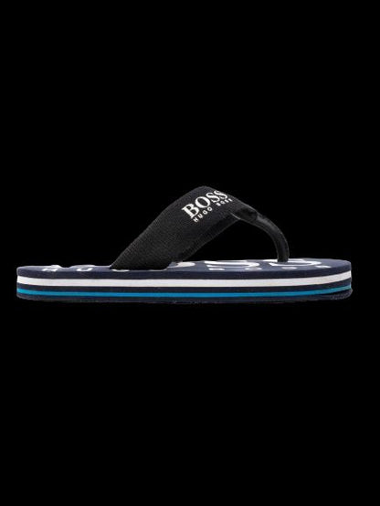 Excellent Hugo Boss Blue Flip-Flops Size 30 for Kids