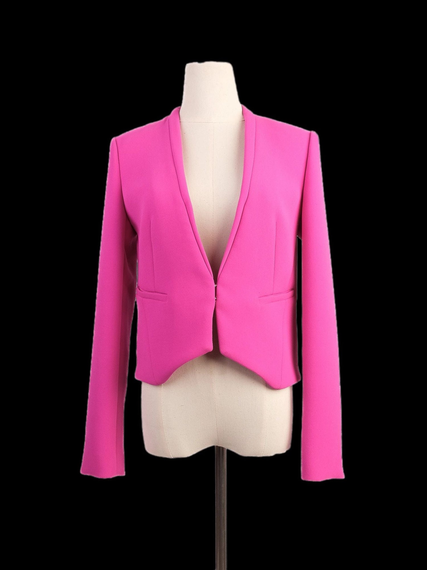 Excellent Diane von Furstenberg Pink Blazer Size S Polyester