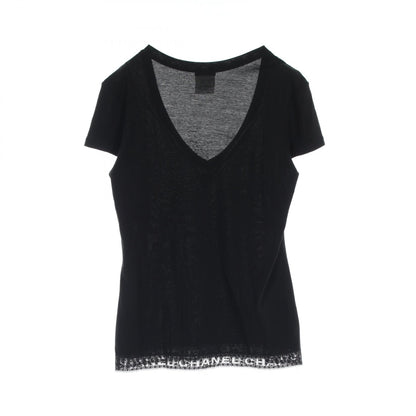 Chanel Black T-shirt Cotton P 41322