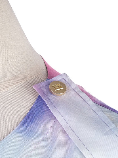 NEW Escada Black T-Shirt XL Colorful Floral Design Cotton