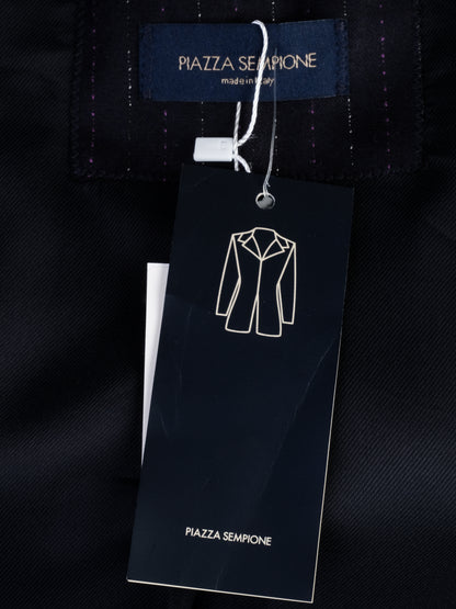 NEW Black Wool of Lana WomenÕs Blazer Size S - Pinstripe Design