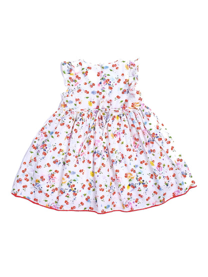 Fleurisse Excellent Condition Floral Dress for Kids Size 2