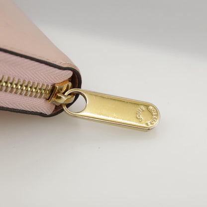 Louis Vuitton Vernis Zippy Wallet Rose Valerine M 93522 Lv Auth