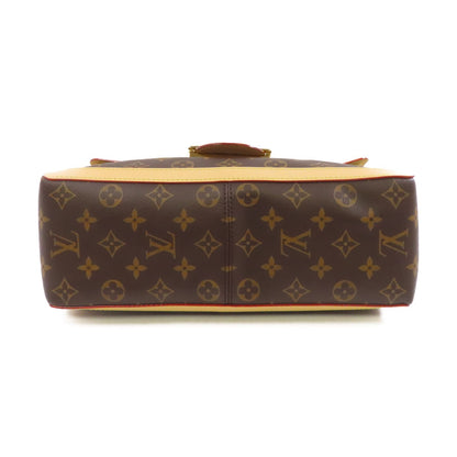 Louis Vuitton Monogram Dauphine Soft Gm Kinpaku Hand-handed Bag For Shoulders And Backs Palm Colo