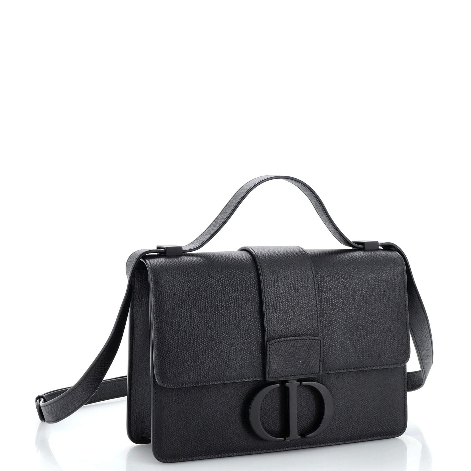 Christian Dior Ultra Matte 30 Montaigne Flap Bag Leather