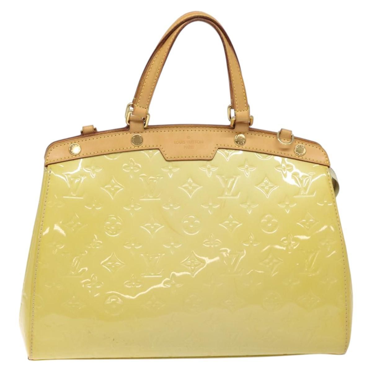 Louis Vuitton Vernis Blair Mm Bag 2way Broncorail M 91456 Lv Auth