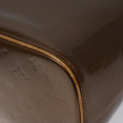 Louis Vuitton Vernis Houston Hand Bag Bronze M 91122 Lv Auth