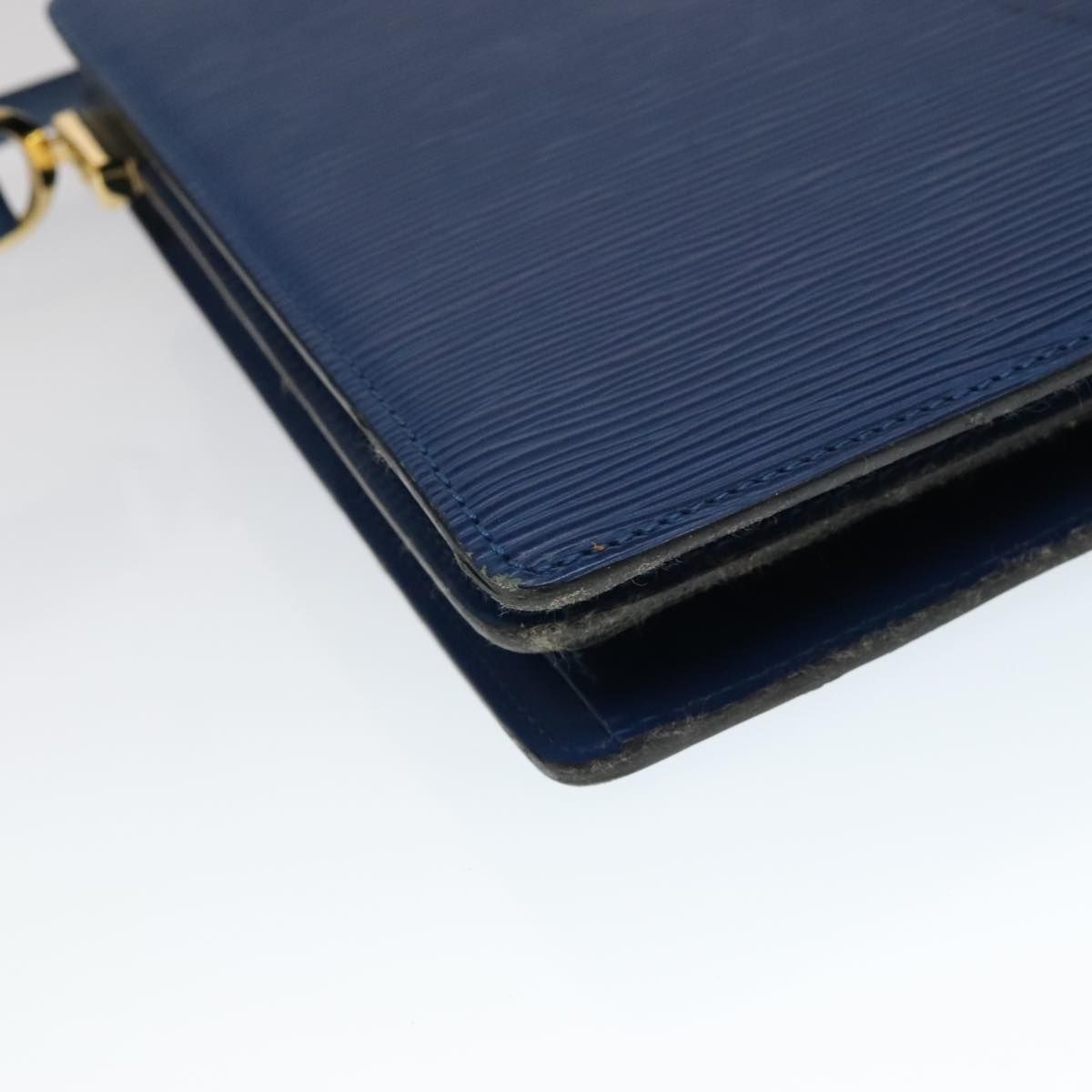 Louis Vuitton Epi Capuchin Shoulder Bag Blue M 52345 Lv Auth