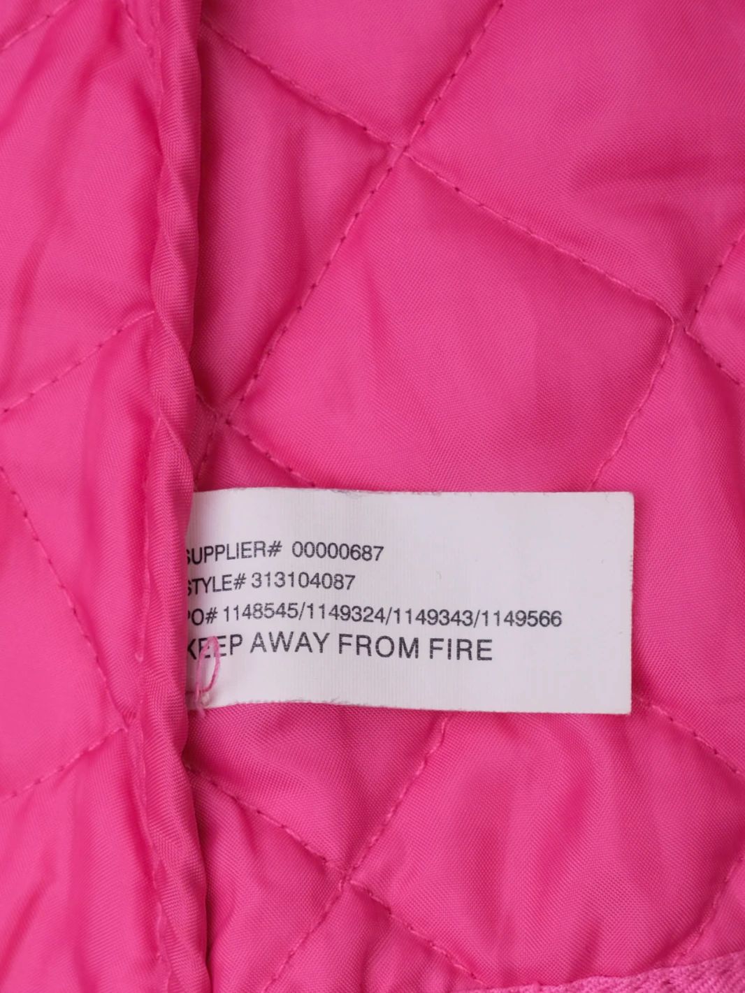 Excellent Ralph Lauren Pink Quilted Jacket Size 18 for Kids