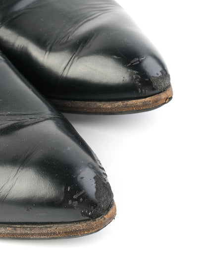 Good Prada Black Leather Chelsea Boots Size 38 Women