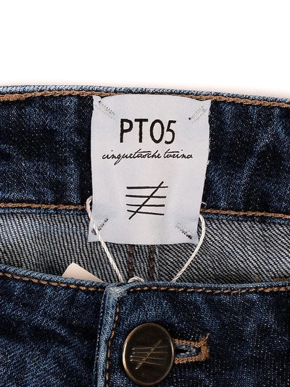 Excellent PT05 Dark Blue Cotton Jeans Size L for Men