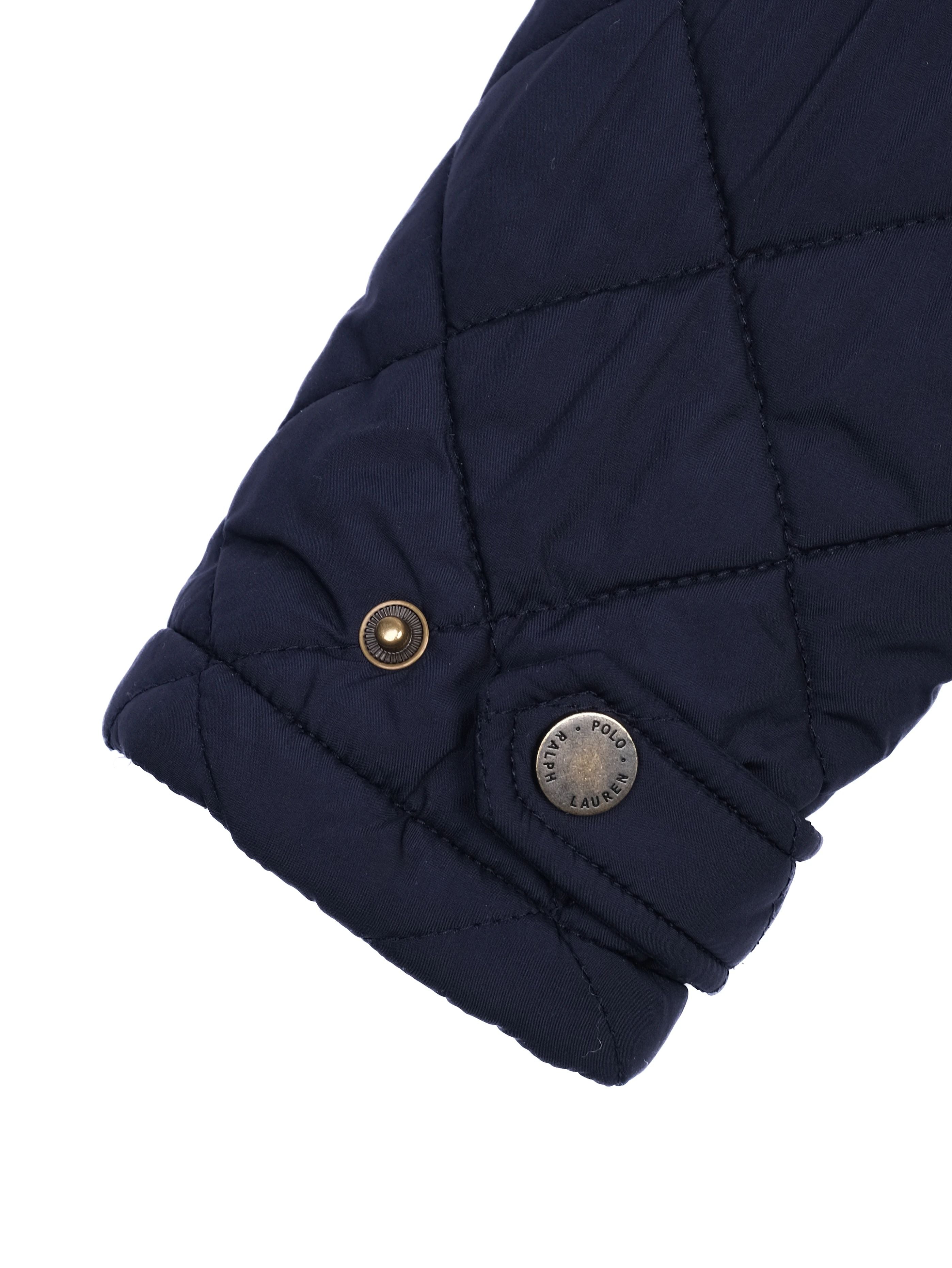 Excellent Polo Ralph Lauren Kids Gray Quilted Jacket Size 8