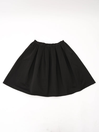 Excellent Max Mara Black Pleated Skirt Size XL 100% Polyester