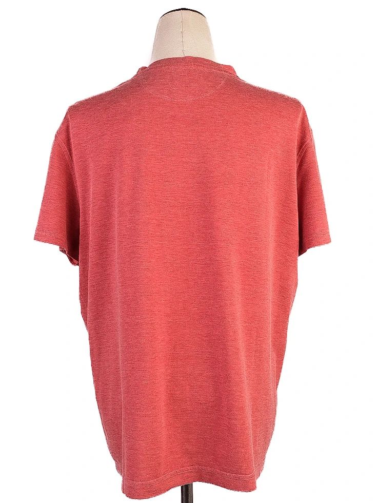 Average Isaia Pink Silk T-Shirt Size M for Women
