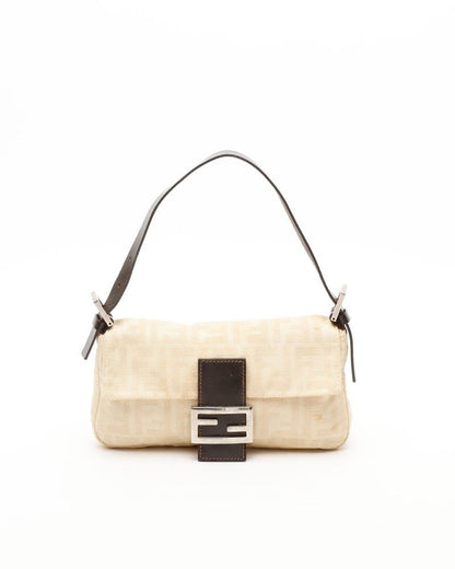 Fendi Zucca Baguette Bag
