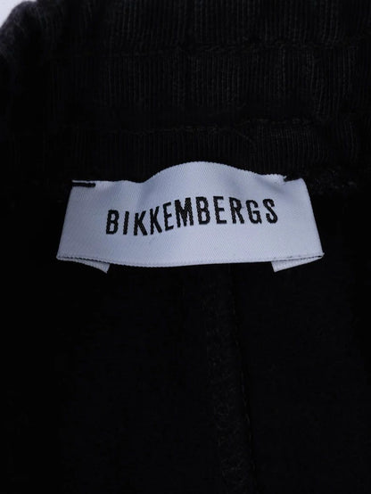 Excellent Bikkembergs Black Kids Tracksuit Size 10 Cotton