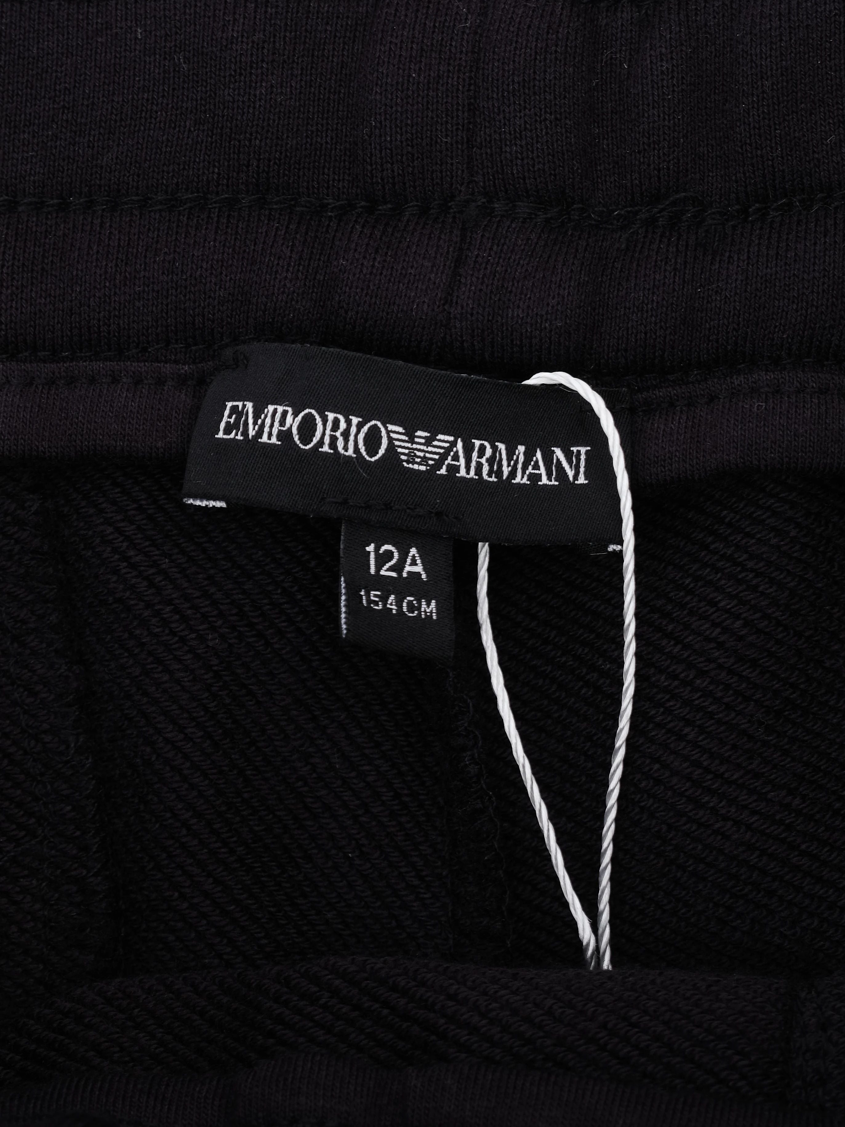 Perfect Emporio Armani Black Jogger Pants for Kids Size 12