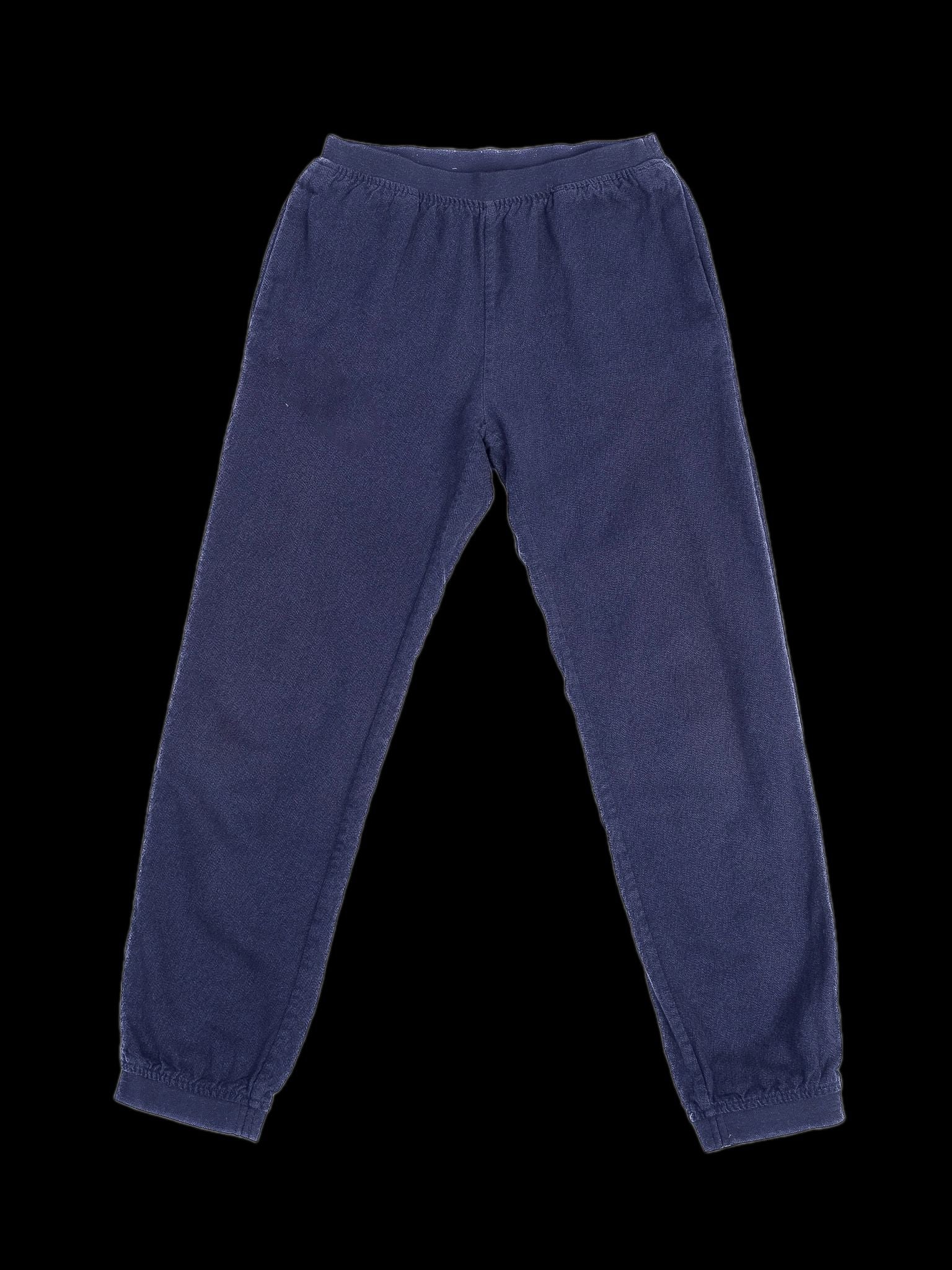 Excellent Cos Blue Cotton Sweatpants Size 7 for Kids