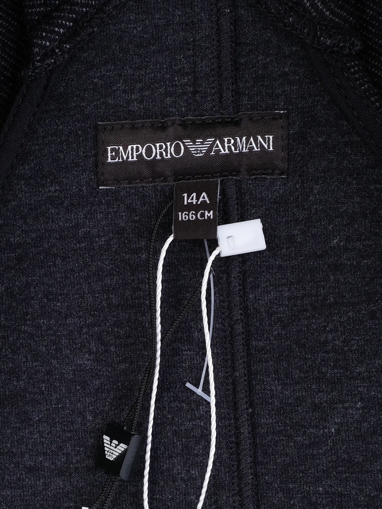 Excellent Emporio Armani Gray Pinafore Dress for Kids Size 14