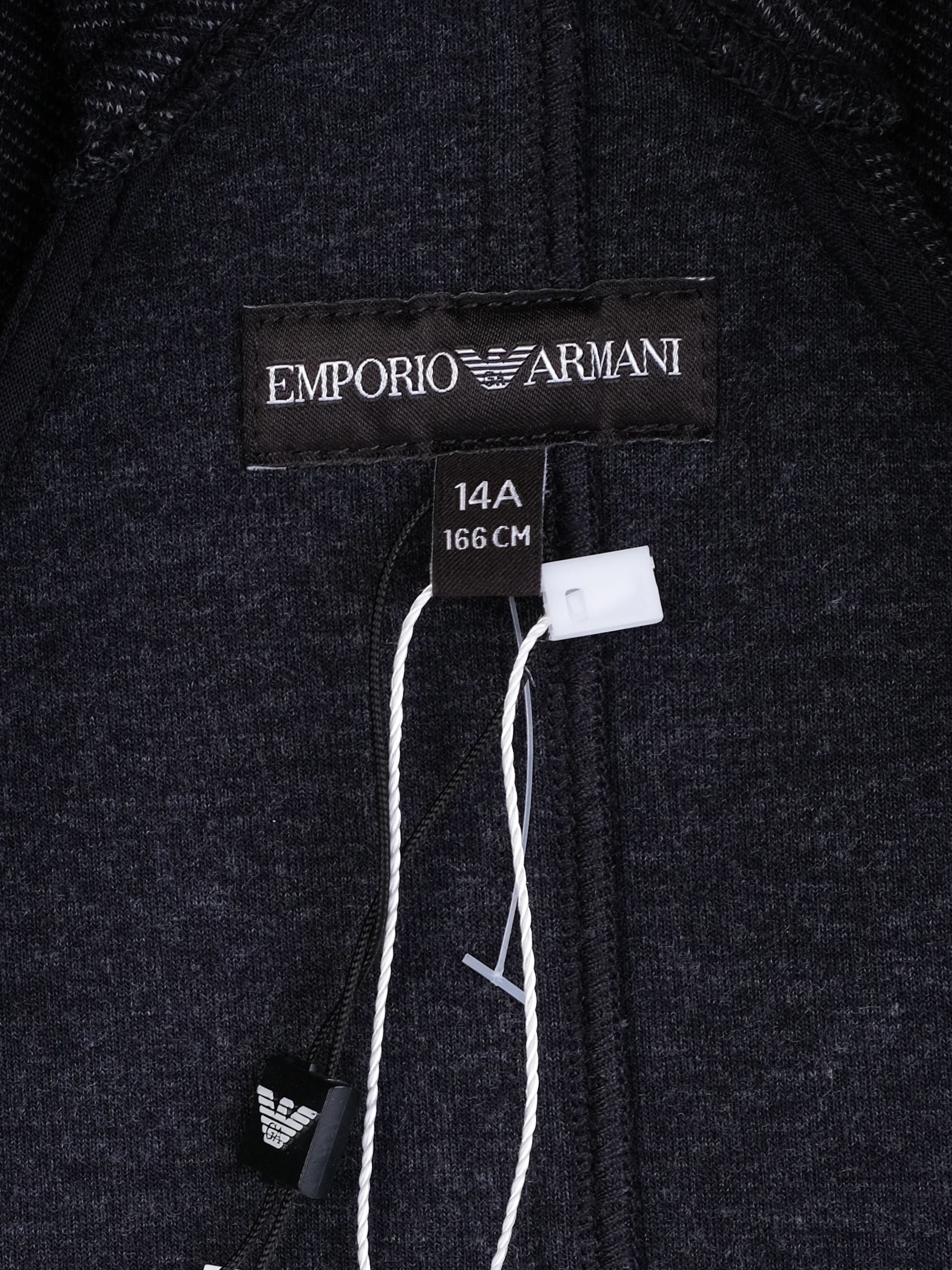 Excellent Emporio Armani Gray Pinafore Dress for Kids Size 14