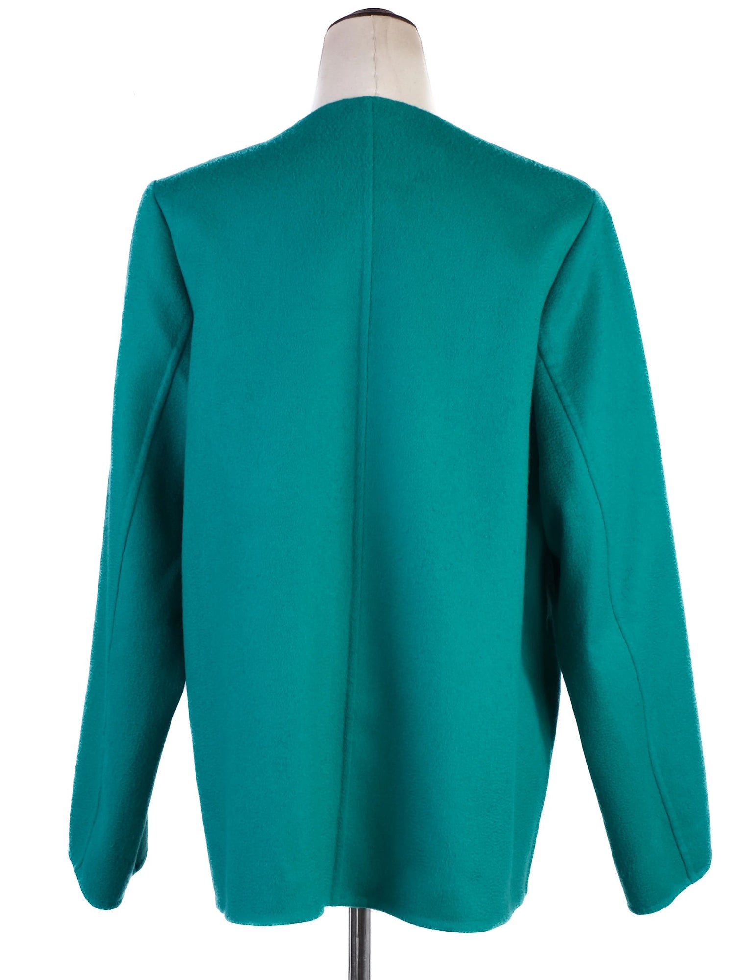 Excellent Marina Rinaldi Green Wool Blazer Size XL Women&