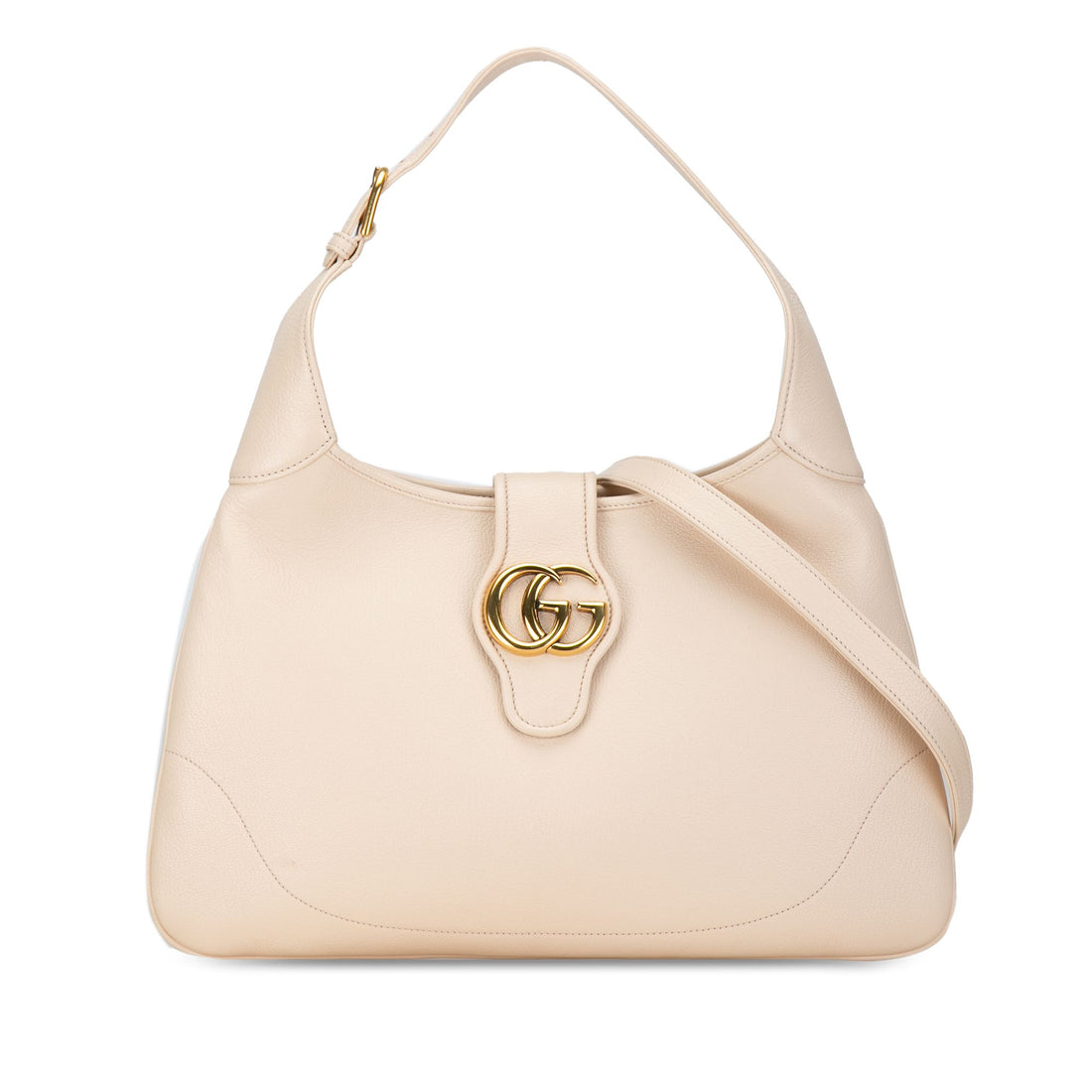 Gucci Medium Leather Aphrodite Crossbody Brown