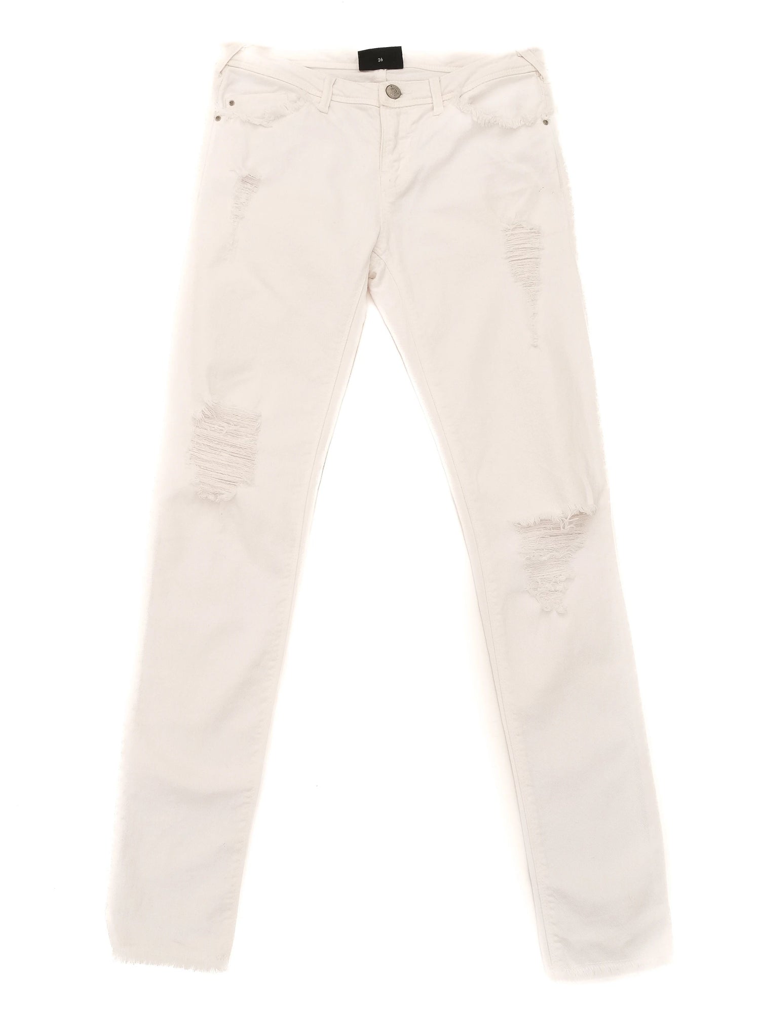 Excellent Emporio Armani Distressed White Jeans for Kids Size S