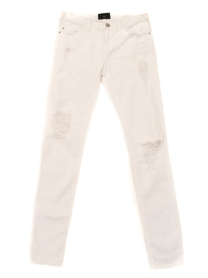 Excellent Emporio Armani Distressed White Jeans for Kids Size S