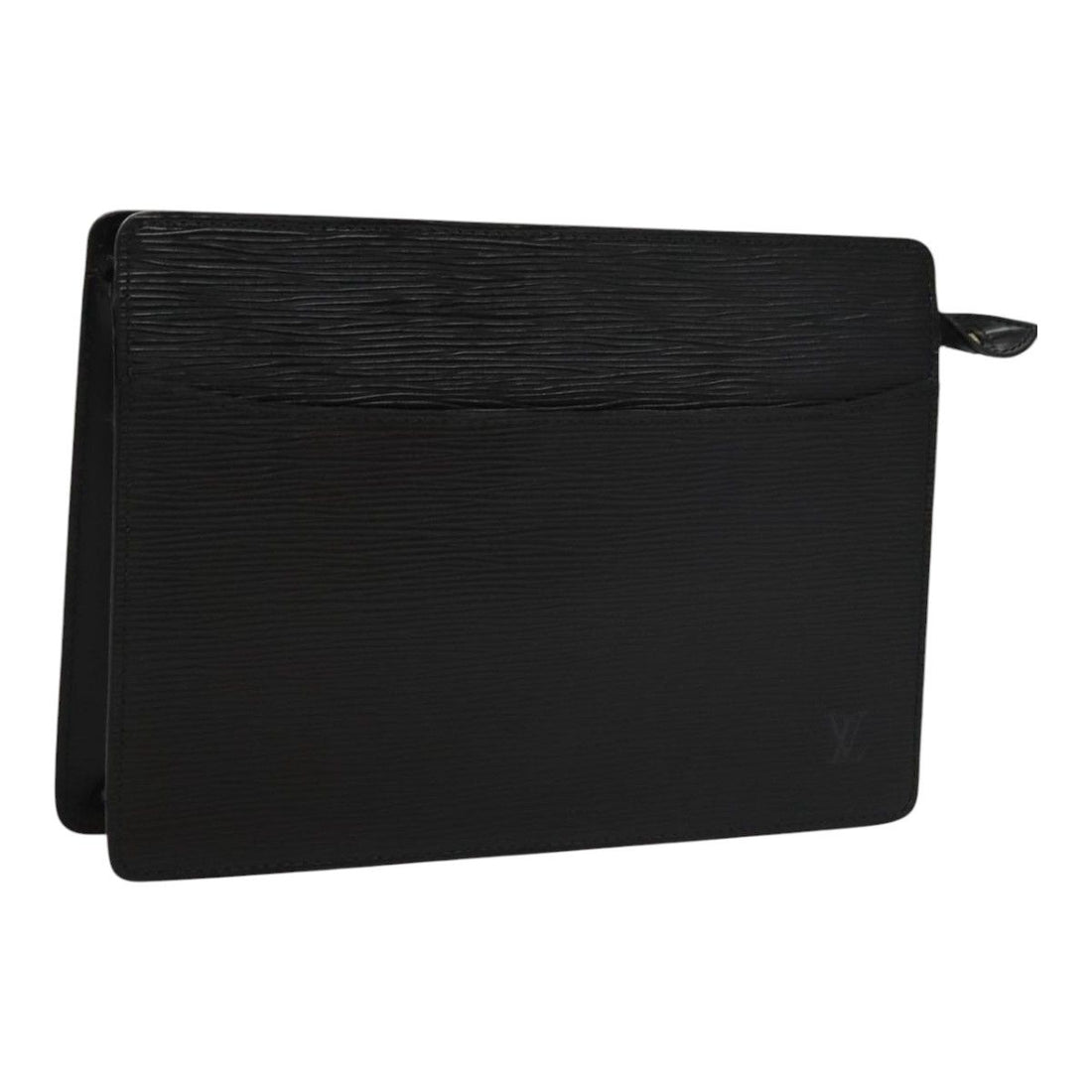 Louis Vuitton Epi Pochette Homme Clutch Bag Black Noir M 52522 Lv Auth