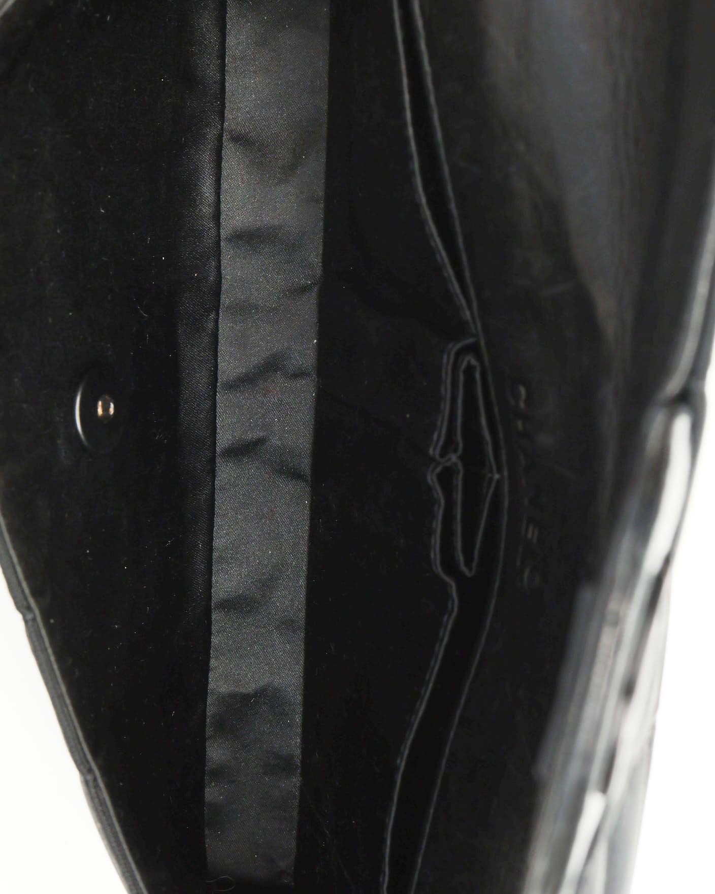 Chanel East West Chocolate Bar Shoulder Bag