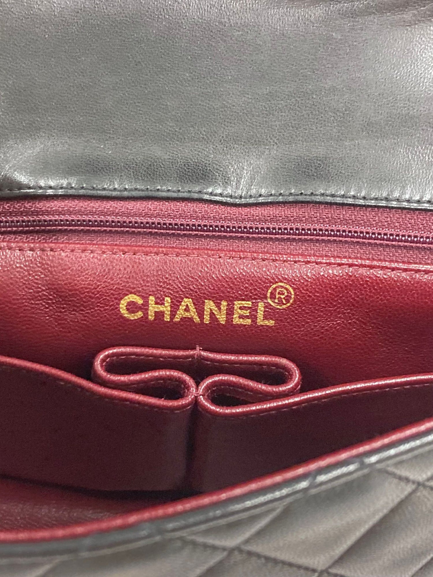 Chanel Small Classic Half Flap, Lambskin Quilted