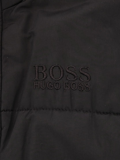 Excellent Hugo Boss Black Padded Jacket with Hood for Kids Size 5