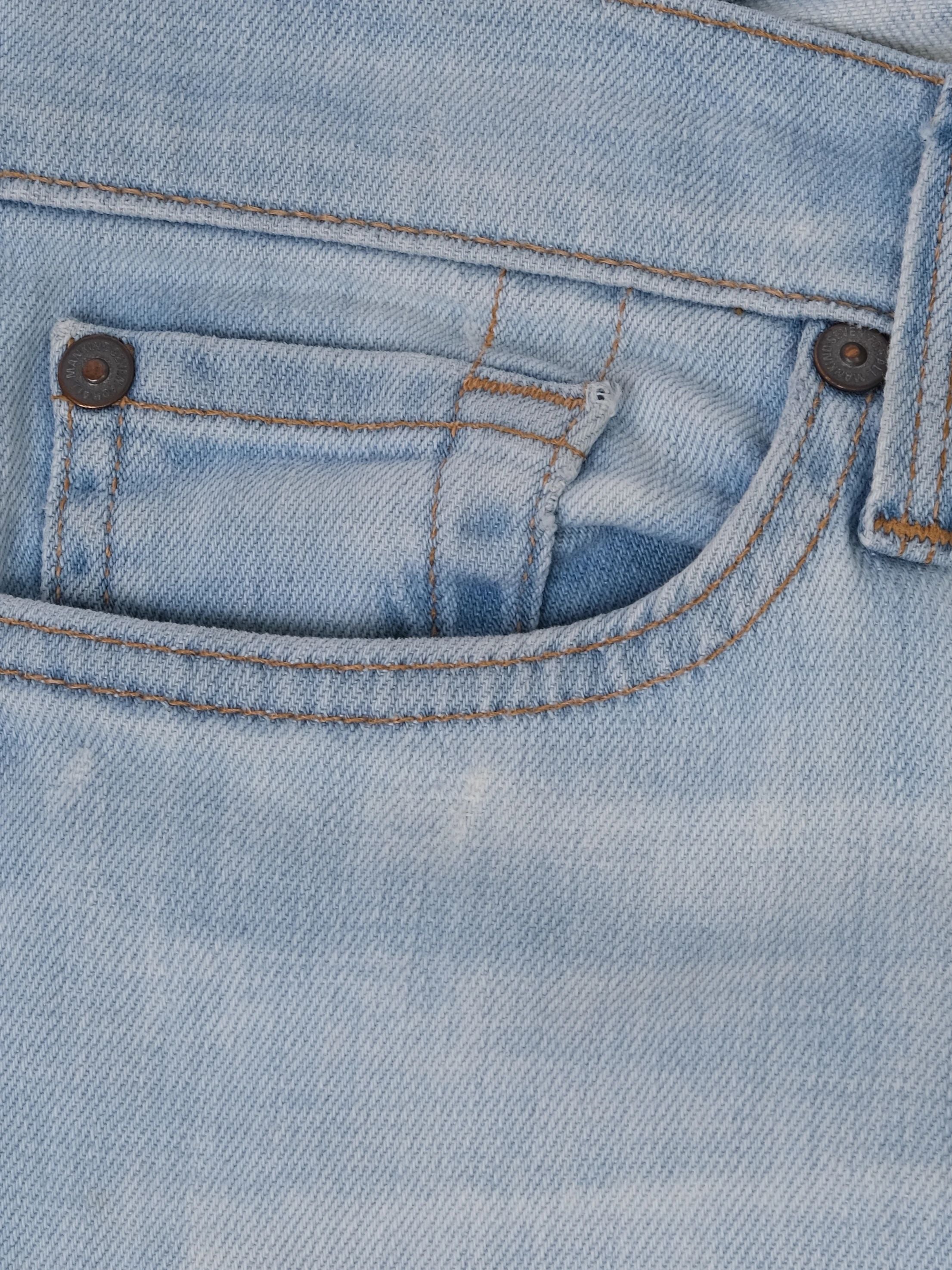 Excellent 7 For All Mankind Super Flare Jeans Blue Size M