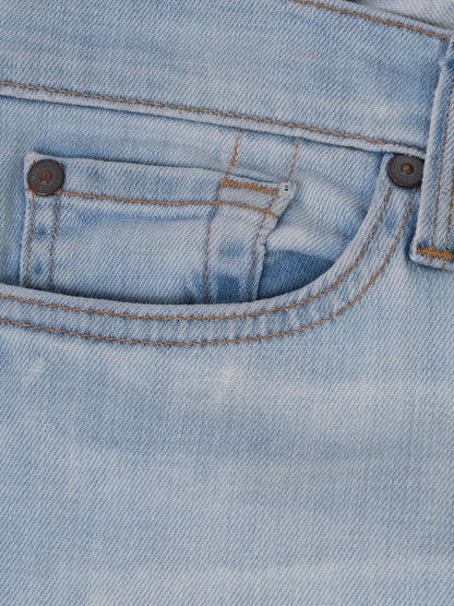 Excellent 7 For All Mankind Super Flare Jeans Blue Size M