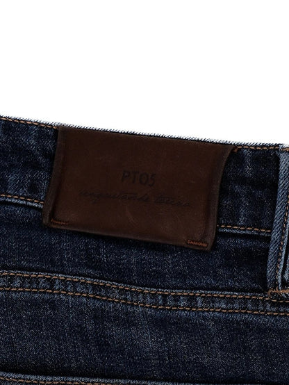 Excellent PT05 Dark Blue Cotton Jeans Size L for Men