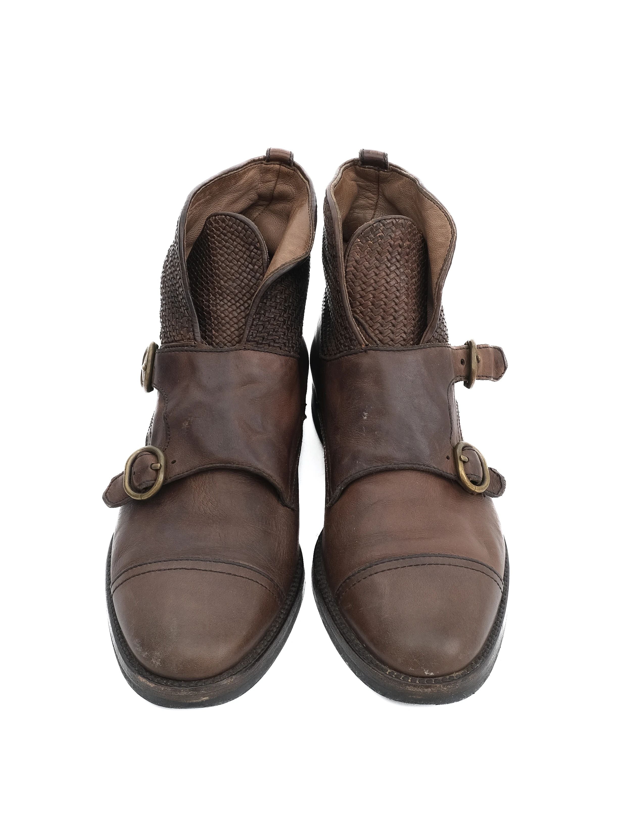 Fratelli Rossetti Orange Leather WomenÕs Shoes Size 36 Good Condition