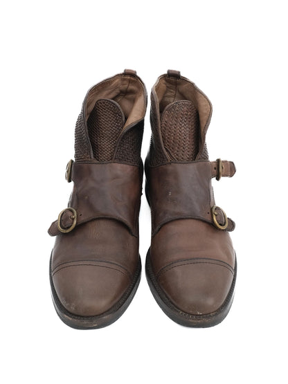 Fratelli Rossetti Orange Leather WomenÕs Shoes Size 36 Good Condition