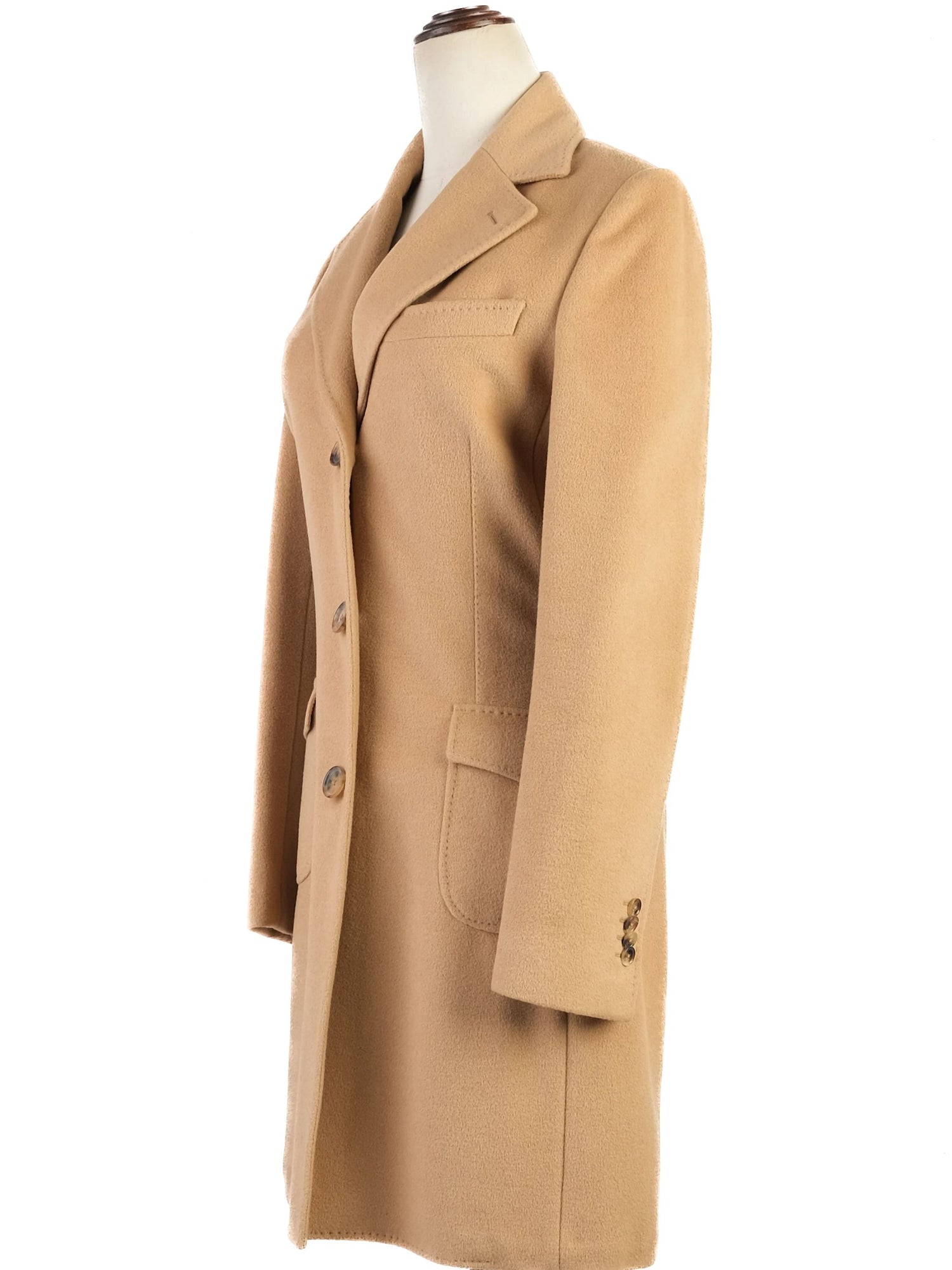 Excellent Patrick Hellman Orange Bemberg WomenÕs Coat Size M