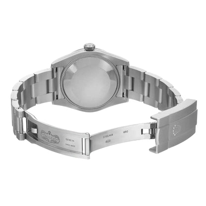 Rolex Oyster Perpetual 31 Mm Steel White Roman Dial Automatic Watch 177200