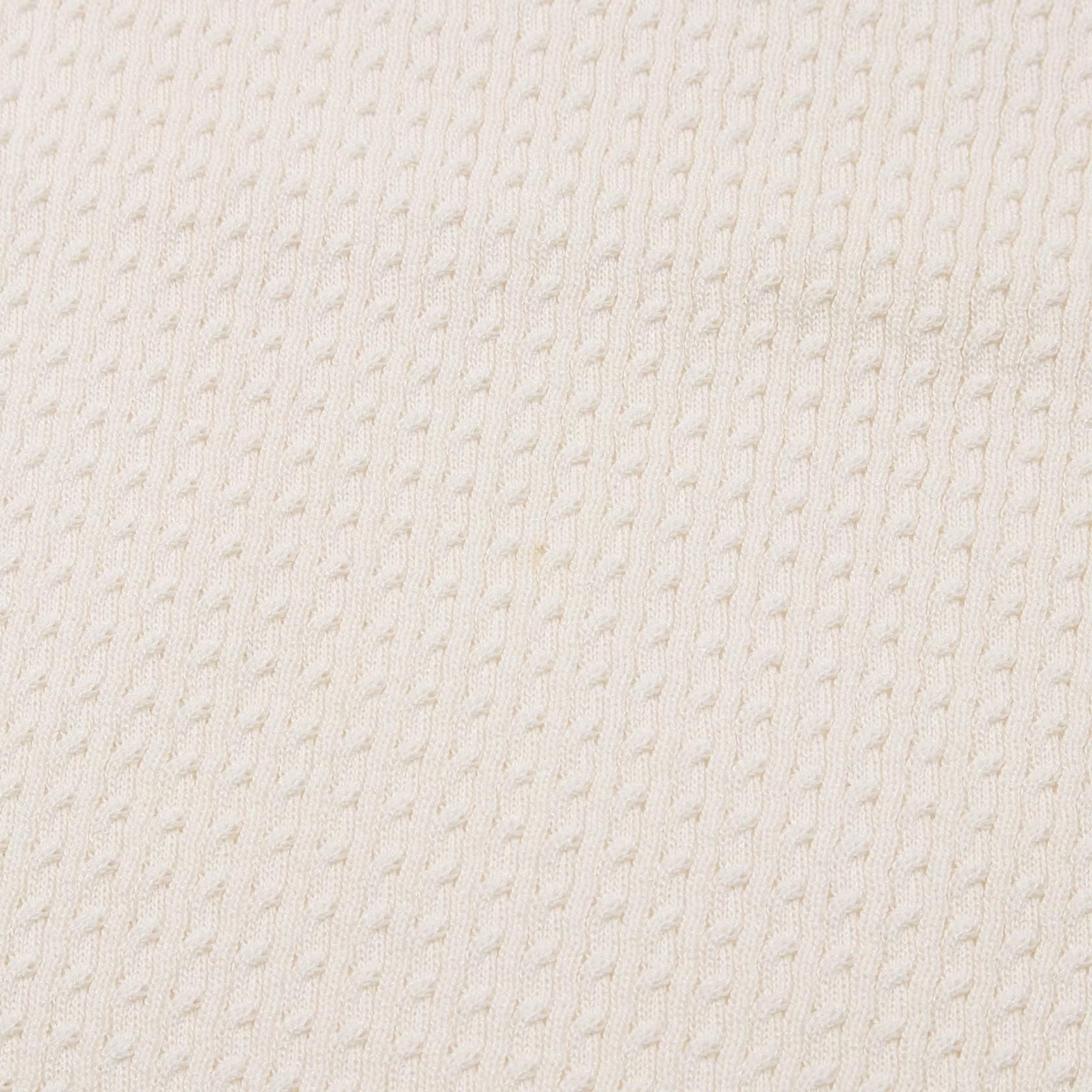 Chanel White Coco Mark Button Cardigan Cotton Silk P 40367